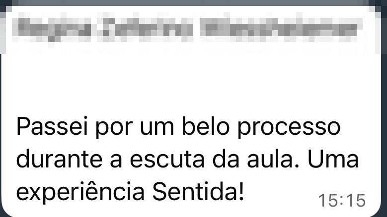 Depoimento de Regina Zeferino